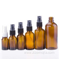 Amber 100 ml spray glass essential oil bottles